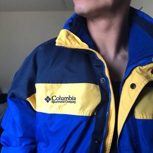 Columbia two piece Fleece/jacket combo